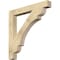 Ekena Millwork Olympic Block Rough Sawn Bracket, Douglas Fir, 4"W x 34"D x 34"H BKT04X34X34OLY05RDF - alternate 1
